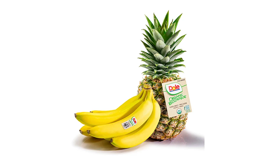banana and pineapple